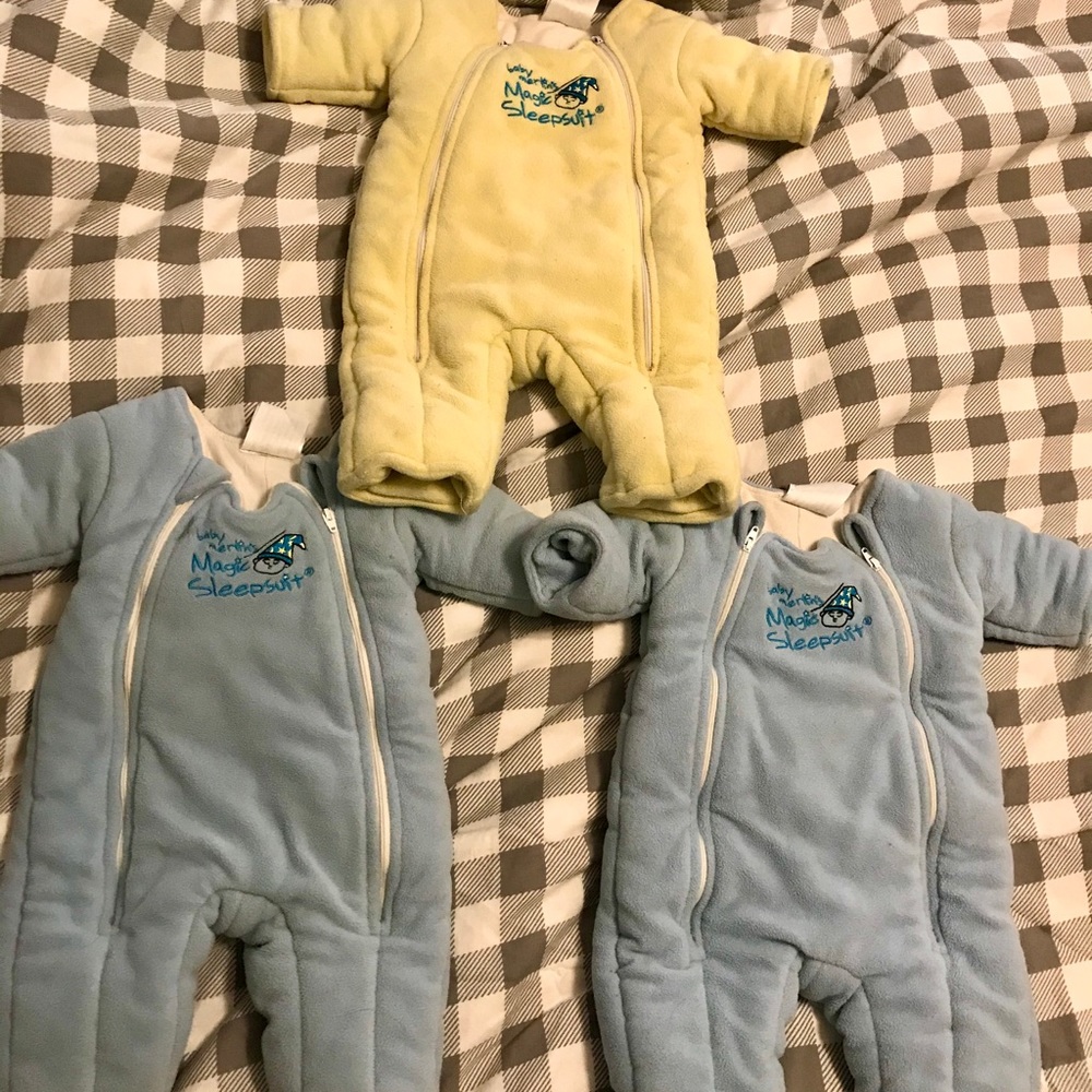 3 merlins magic sleep suits